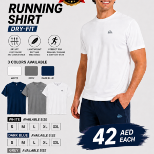 Quick silver running mens Tshirt