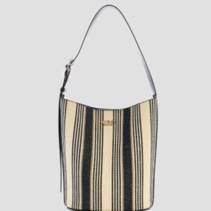 Guess tote bucket bag canvas