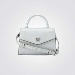 Ninewest silver mini sling bag