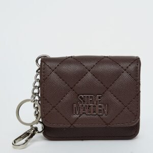 Steve madden keychain bifold wallet with coin purse womens wallet