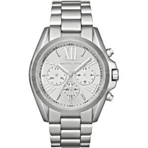 MK5535 Michael Kors Oversize Bradshaw Silver-Tone Watch.men’s watch